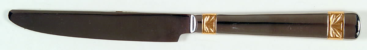 Wicklow Gold (Stainless, Gold Acct) New French Hollow Knife by Waterford-1