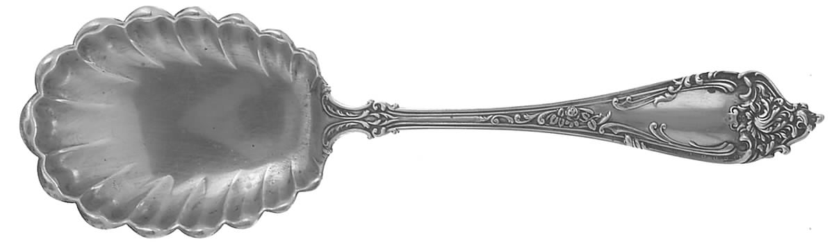 Altair (Sterling, 1904, No Monograms) Small Solid Berry/Casserole Spoon by Watson-1