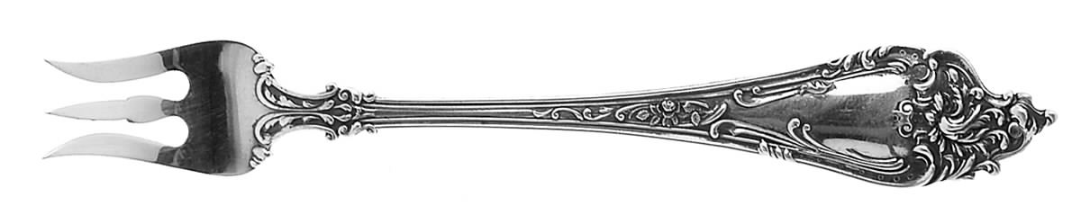 Altair (Sterling, 1904, No Monograms) Cocktail/Seafood Fork by Watson-1