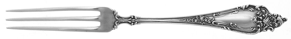 Altair (Sterling, 1904, No Monograms) Strawberry Fork by Watson-1
