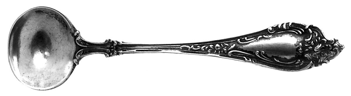 Altair (Sterling, 1904, No Monograms) Individual Salt Spoon by Watson-1