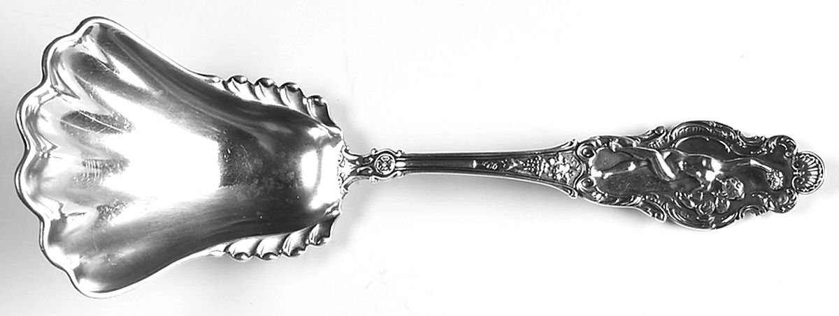 Bacchante (Sterling, 1895) Large Jelly Spoon by Watson-1