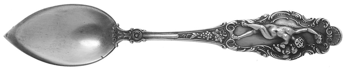Bacchante (Sterling, 1895) Fruit/Orange Spoon by Watson-1