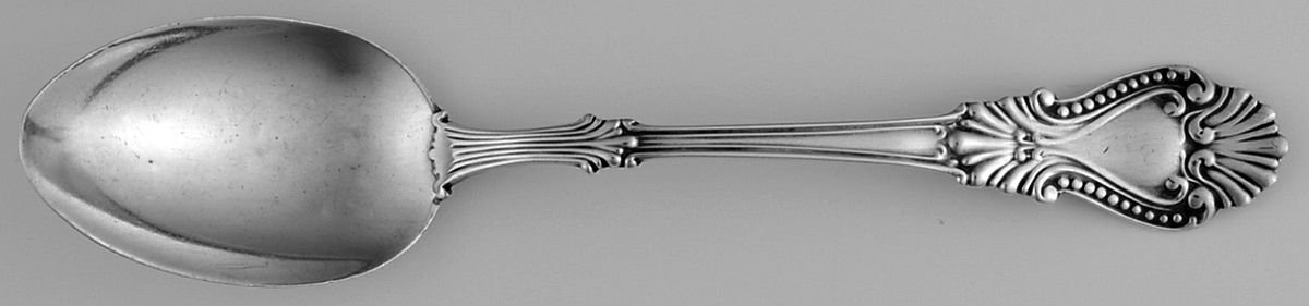 Bead (Sterling, 1890) Five O'Clock Teaspoon by Watson-1
