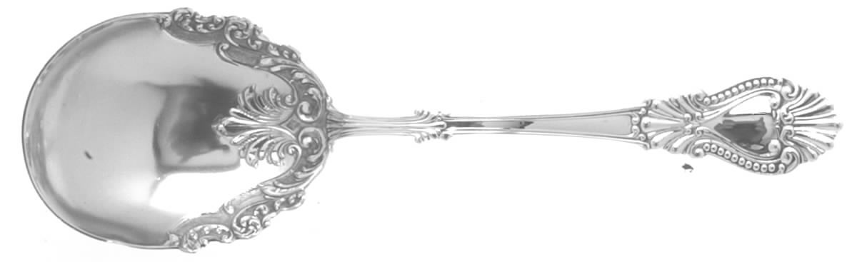 Bead (Sterling, 1890) Preserve Spoon by Watson-1