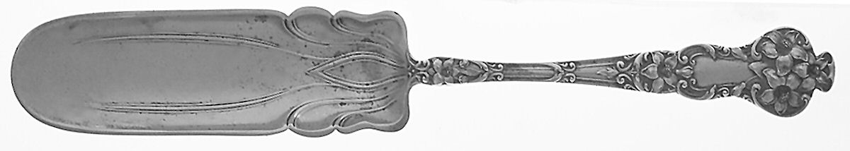 Bridal Flower (Sterling, 1910, No Monograms) Jelly Scoop Solid Piece by Watson-1