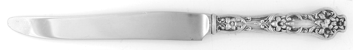 Bridal Flower (Sterling, 1910, No Monograms) New French Hollow Knife by Watson-1