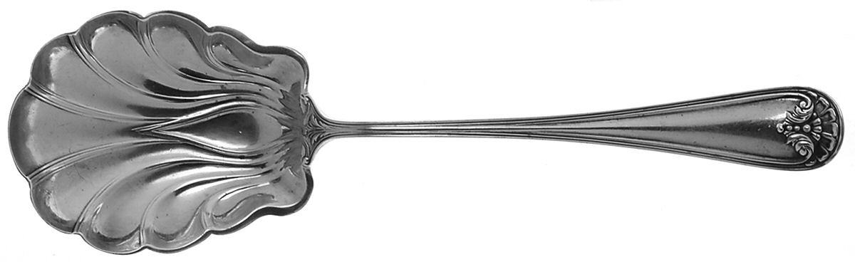 Bunker Hill (Sterling, 1910) Small Solid Berry/Casserole Spoon by Watson-1