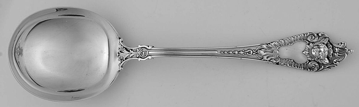 Cherub (Sterling, 1895) Round Bowl Soup Spoon (Cream Soup) by Watson-1