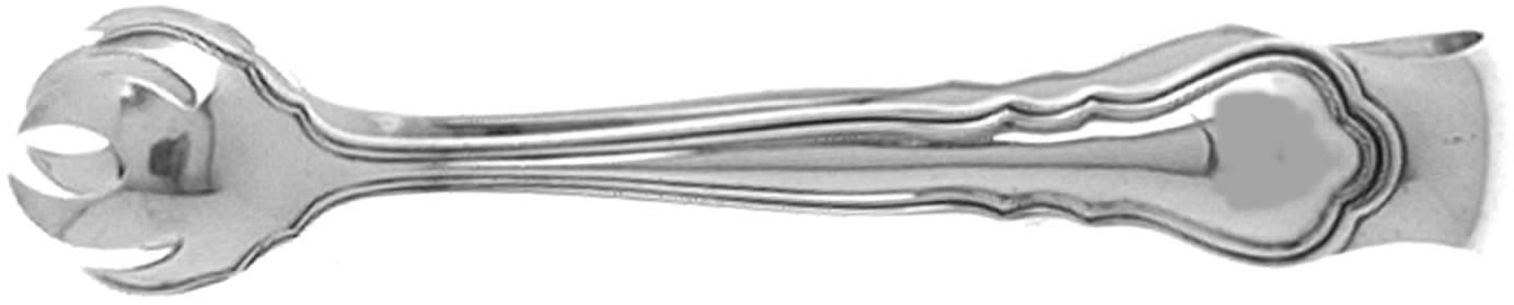 Chippendale (Sterling, 1918) Small Sugar Tongs by Watson-1