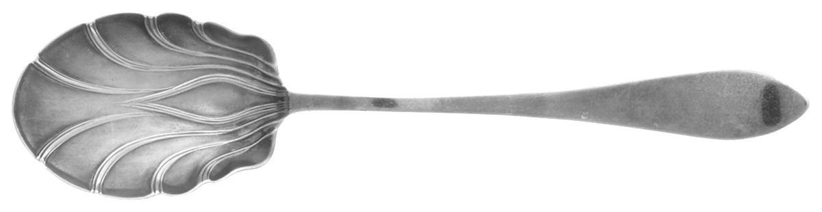 Colonial Antique (Sterling, 1922) Sugar Shell Spoon by Watson-1