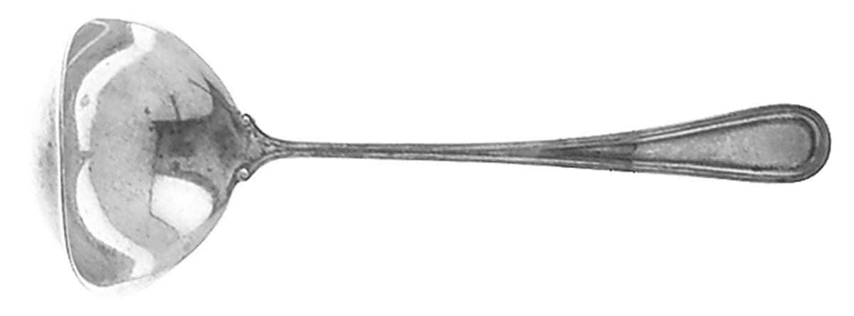 Commonwealth (Sterling, 1908) Solid Piece Cream Ladle by Watson-1