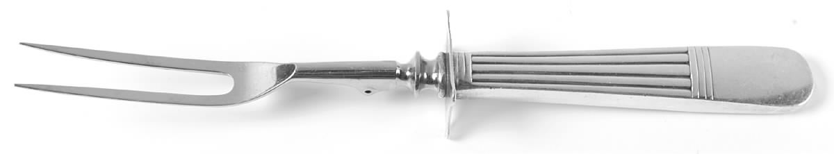 Dorian (Sterling, 1904) Large Stainless-Prong Roast Carving Fork by Watson-1