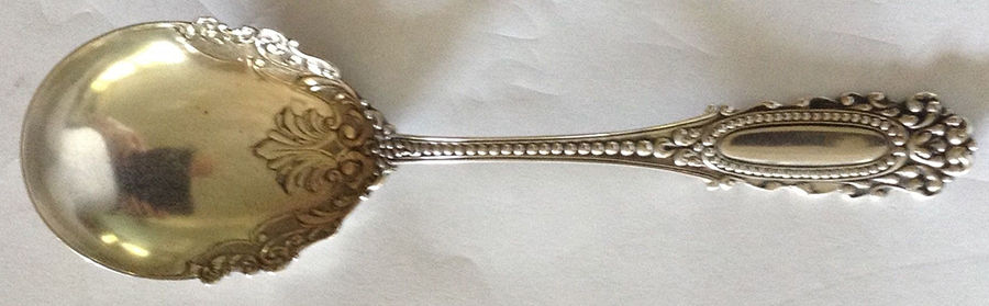 Eugenie (Sterling, 1895) Jam Spoon by Watson-1