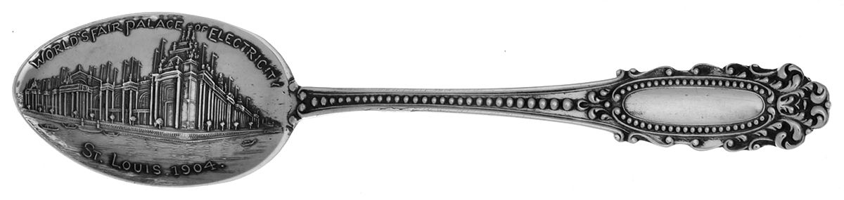 Eugenie (Sterling, 1895) Souvenir Spoon (Teaspoon) by Watson-1