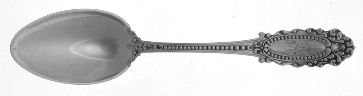 Eugenie (Sterling, 1895) Monogram Teaspoon by Watson-1