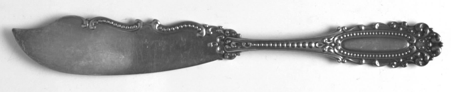 Eugenie (Sterling, 1895) Flat Handle Master Butter Knife by Watson-1