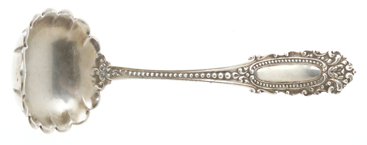 Eugenie (Sterling, 1895) Ladle-Cream/Solid Piece-Small by Watson-1