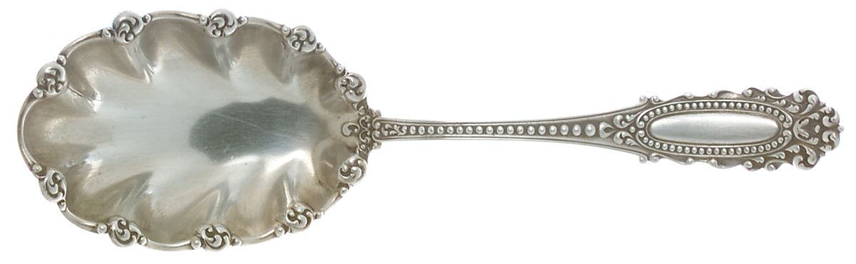 Eugenie (Sterling, 1895) Preserve Spoon by Watson-1