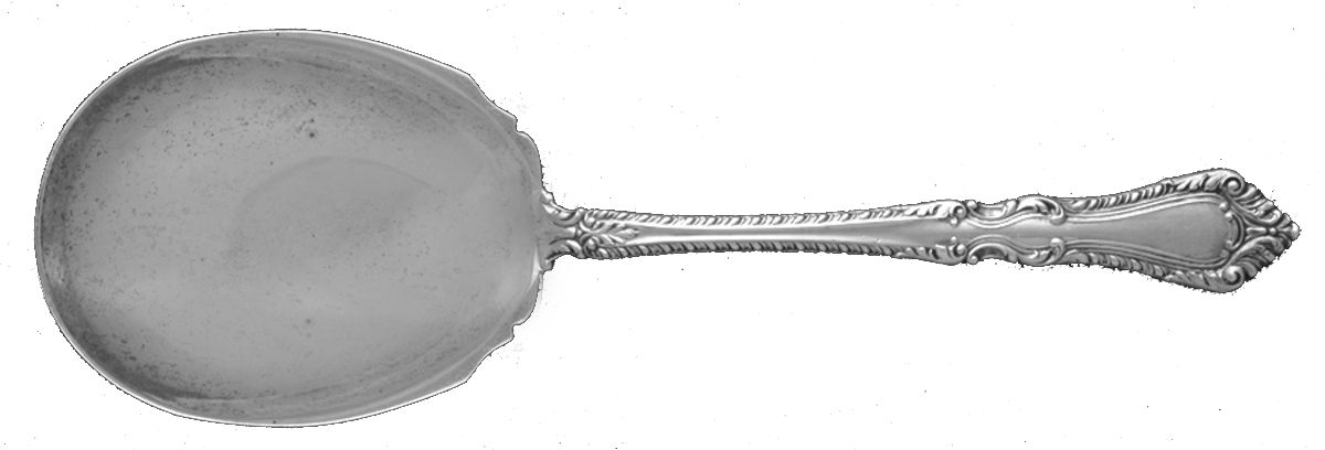 Foxhall (Sterling, 1942) Small Solid Berry/Casserole Spoon by Watson-1
