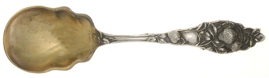 Fruit Series #1 (Sterling) Sugar Spoon by Watson-1