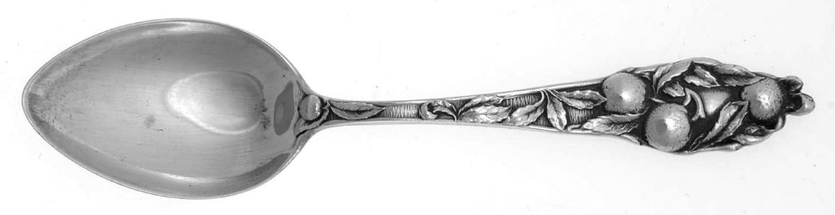Fruit Series #1 (Sterling) Demitasse Spoon by Watson-1