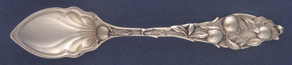 Fruit Series #1 (Sterling) Orange/Fruit Spoon by Watson-1