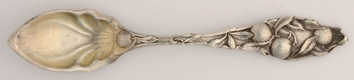 Fruit Series #1 (Sterling) Fruit/Orange Spoon by Watson-1