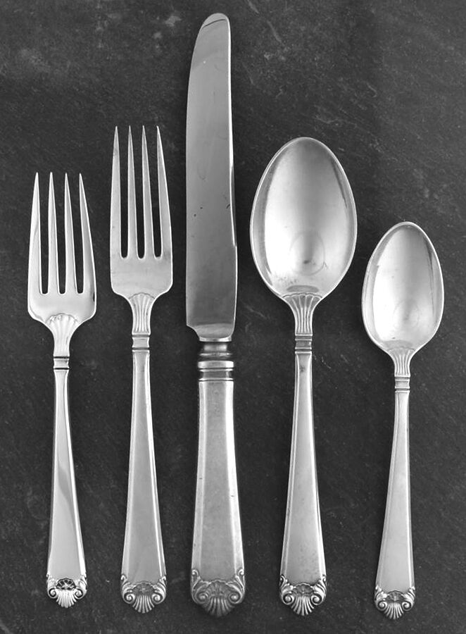 George II (Sterling, 1937) 40  Piece Estate Set by Watson-1