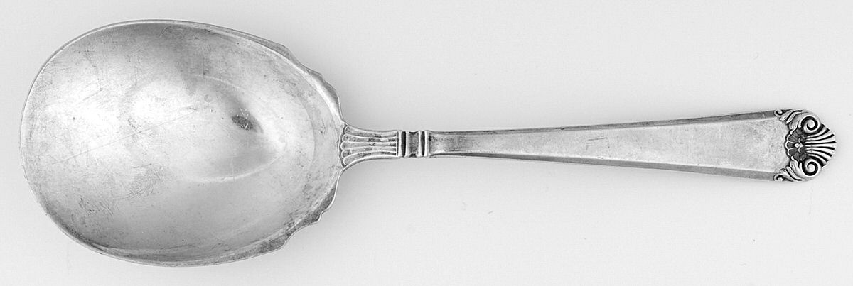George II (Sterling, 1937) Preserve Spoon by Watson-1