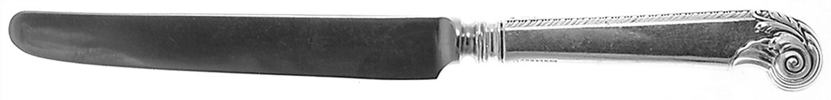 George II Rex-Handchsd (Sterling, 1936) New French Hollow Pistol Knife by Watson-1