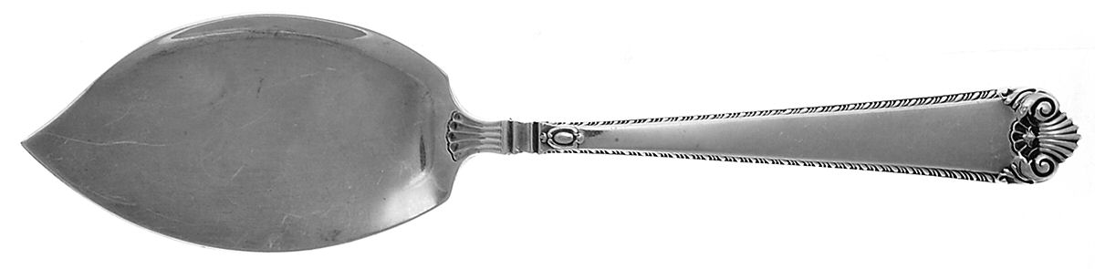 George II Rex-Handchsd (Sterling, 1936) Large Solid Jelly Server by Watson-1