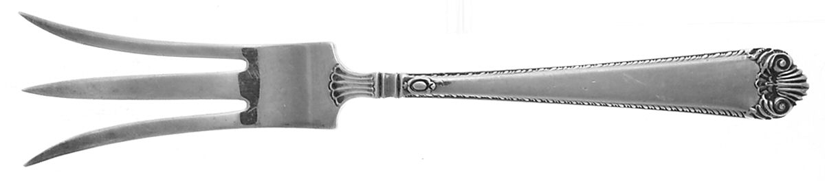 George II Rex-Handchsd (Sterling, 1936) Lemon Fork by Watson-1