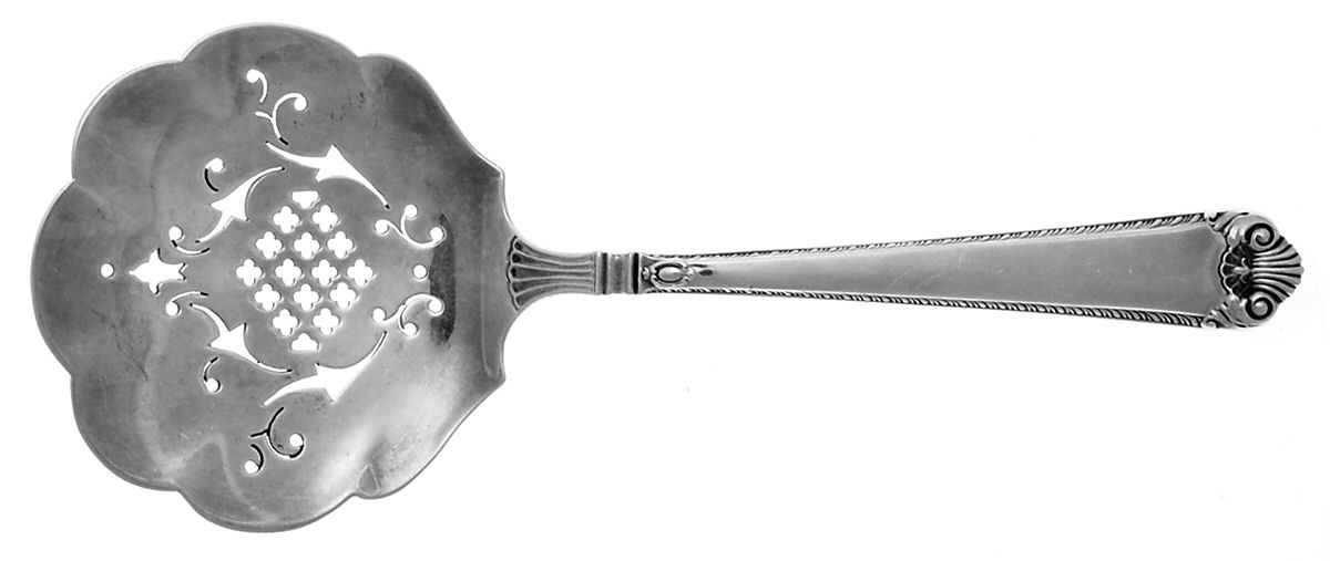 George II Rex-Handchsd (Sterling, 1936) Tomato Server, Solid Piece by Watson-1