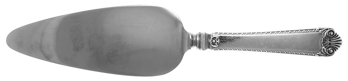 George II Rex-Handchsd (Sterling, 1936) Pie Server with Stainless Blade by Watson-1