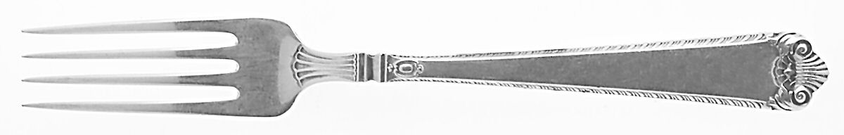 George II Rex-Handchsd (Sterling, 1936) Fork by Watson-1