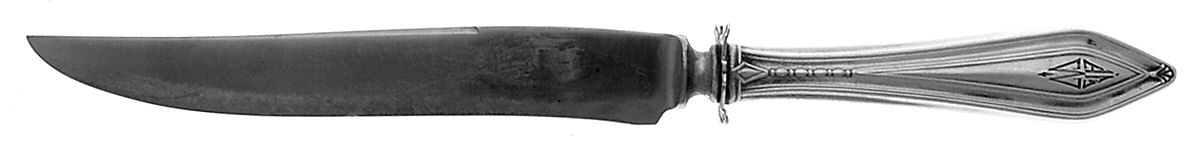 Governor Dummer (Sterling, 1925) Small Steak Carving Knife with Stainless Blade by Watson-1