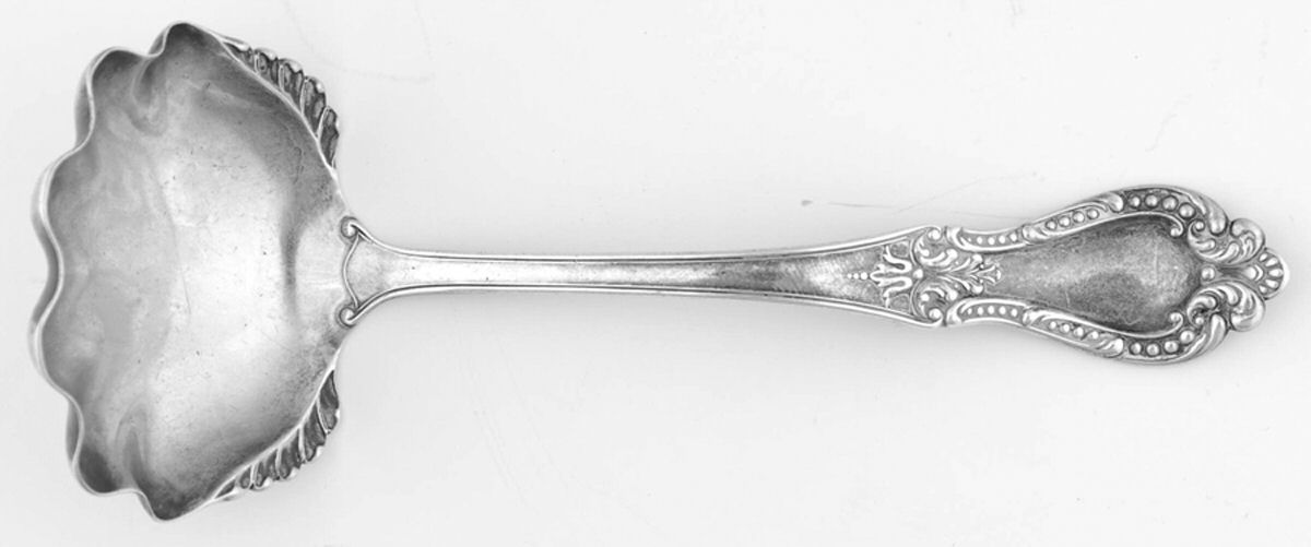Jefferson (Sterling, 1900) Small Gravy Ladle, Solid Piece by Watson-1