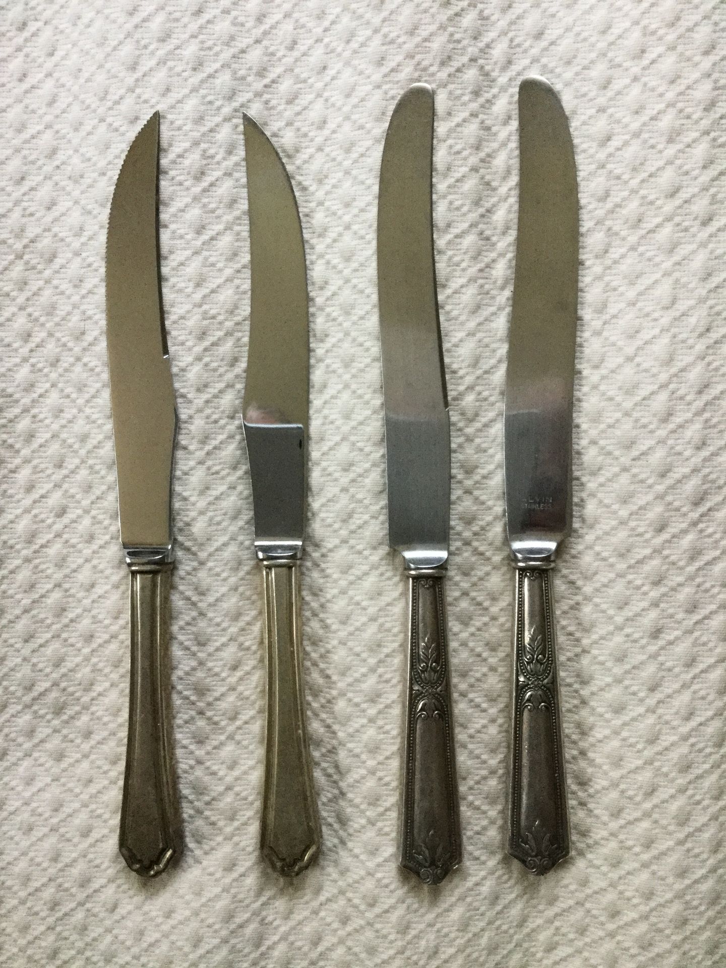 John Alden (Sterling, 1911) Individual Steak Knife Hollow Handle by Watson-1