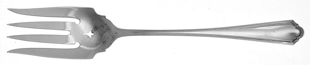 John Alden (Sterling, 1911) Large Chipped Beef Fork by Watson-1