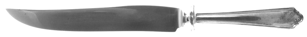 John Alden (Sterling, 1911) Small Carving Knife W/Sterling Guard by Watson-1