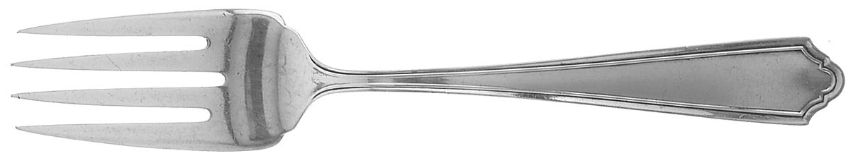 John Alden (Sterling, 1911) Individual Solid Fish Fork by Watson-1