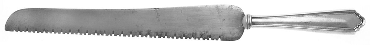 John Alden (Sterling, 1911) Bread Knife with Stainless Blade by Watson-1