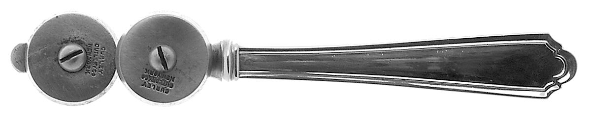 John Alden (Sterling, 1911) Knife Sharpener W/Wheels by Watson-1