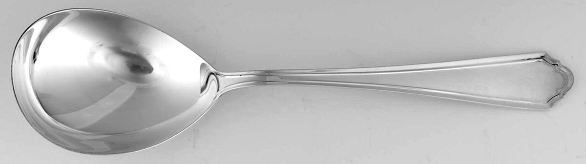 John Alden (Sterling, 1911) Medium Solid Salad Serving Spoon by Watson-1
