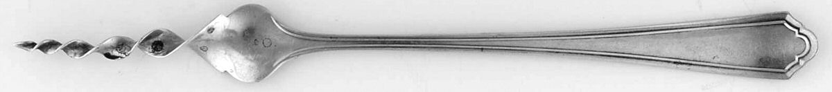 John Alden (Sterling, 1911) One Tine Butter Pick by Watson-1
