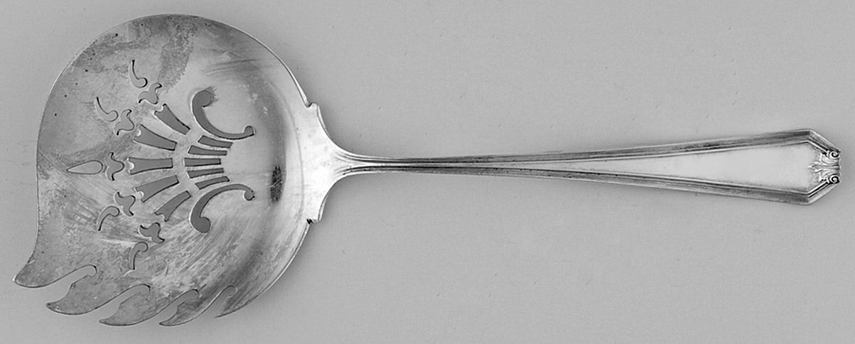 John Alden (Sterling, 1911) Large Gravy Ladle, Solid Piece by Watson-1