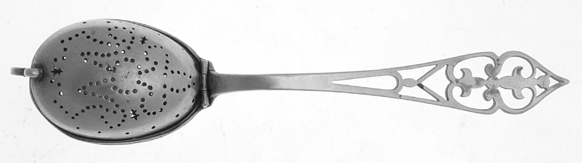 King George (Sterling, 1920) Solid Individual Tea Ball Spoon by Watson-1