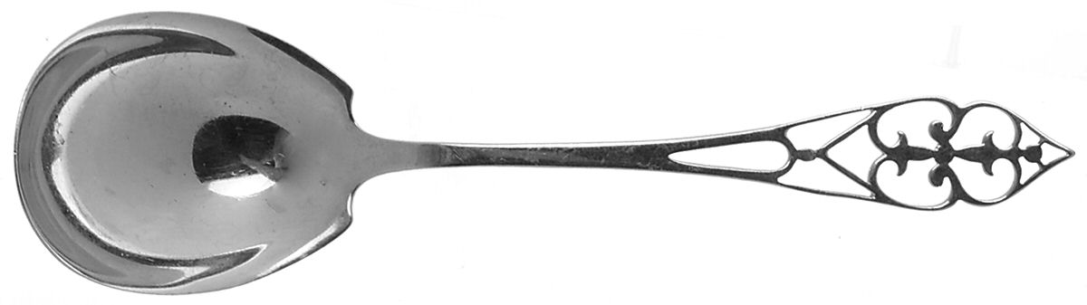 King George (Sterling, 1920) Sugar Spoon by Watson-1