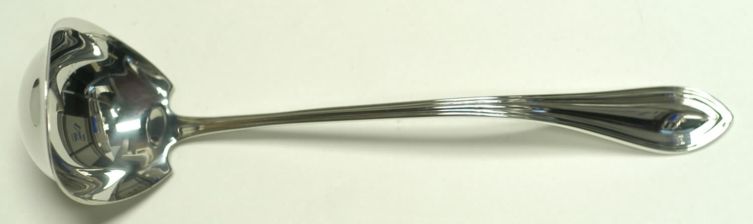 King Philip (Sterling, 1904) Solid Piece Cream Ladle by Watson-1